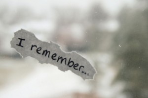 I remember